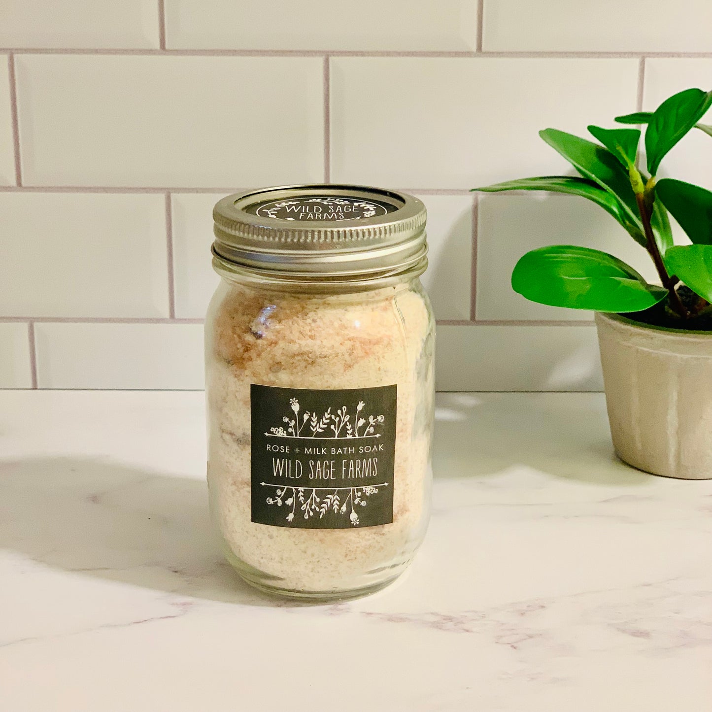 ROSE + MILK Bath Soak