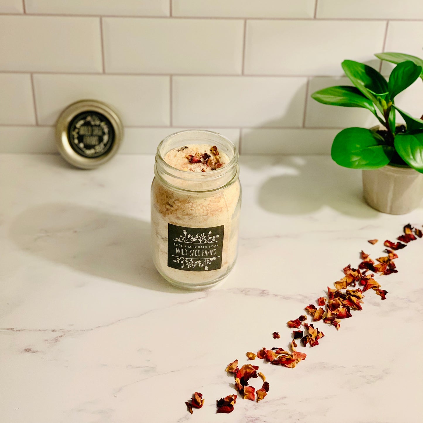 ROSE + MILK Bath Soak