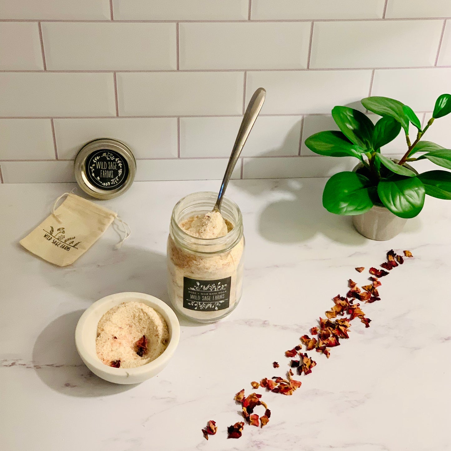 ROSE + MILK Bath Soak