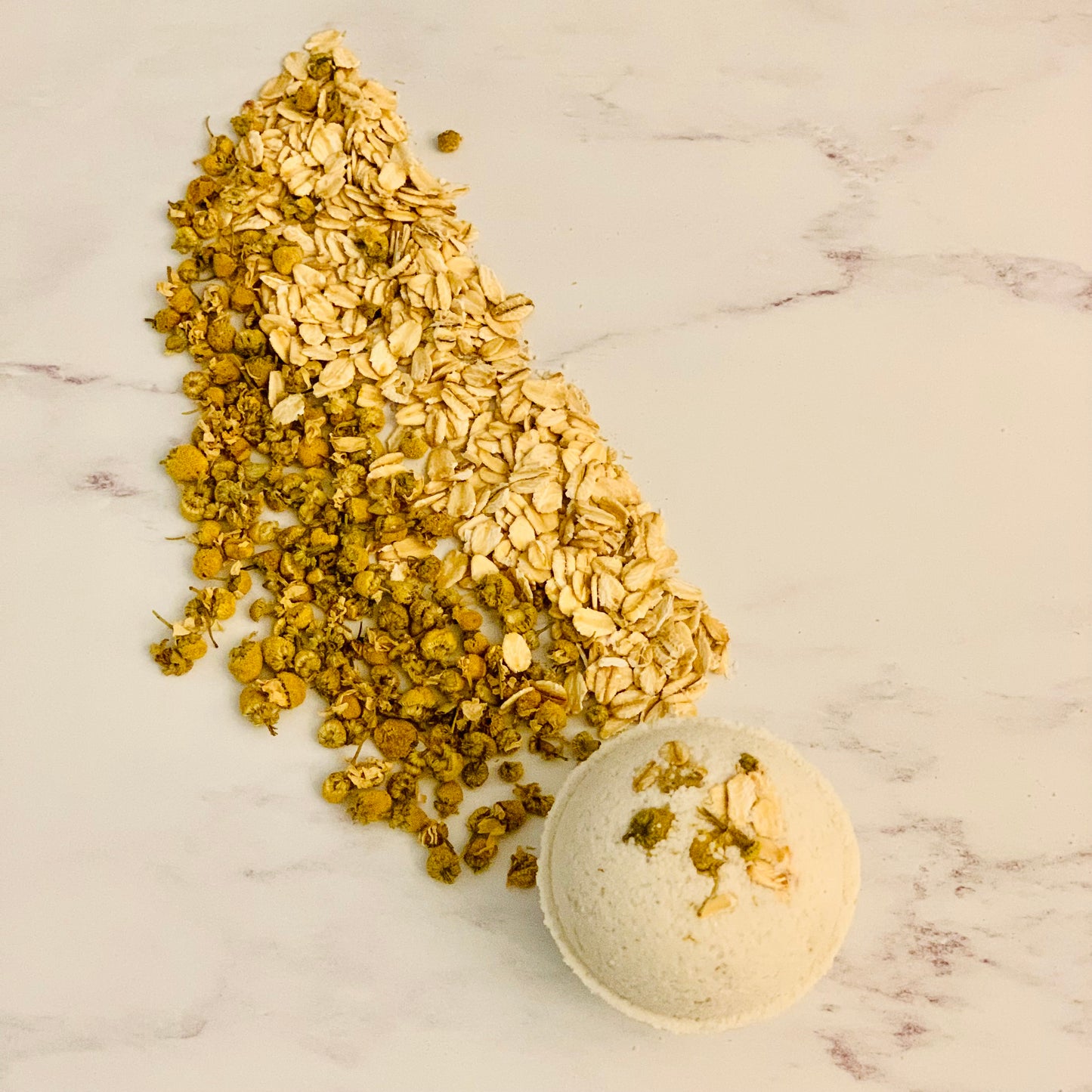 OATMEAL + CHAMOMILE Bath Bomb